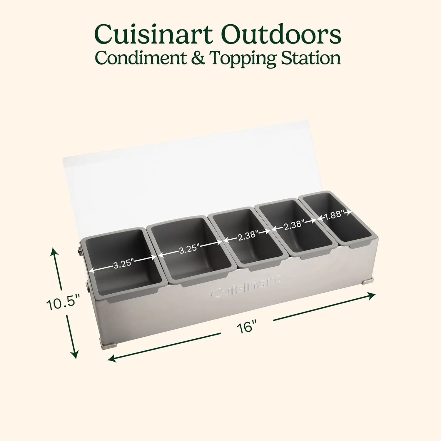 cuisinart condiment station 2