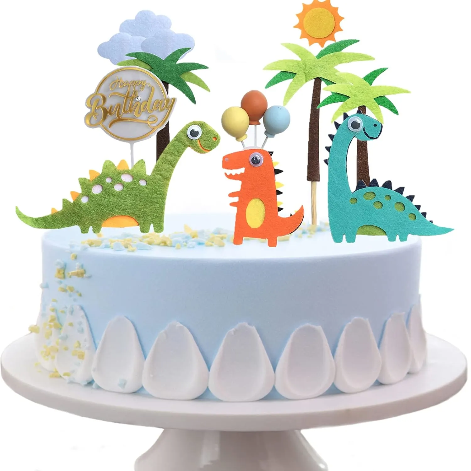 dinosaur cake topper kit 1