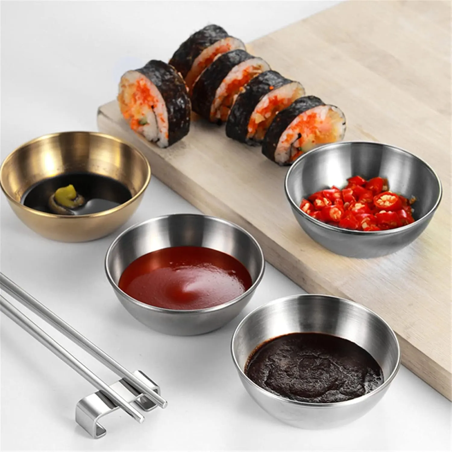 dipping bowls stainless steel 2