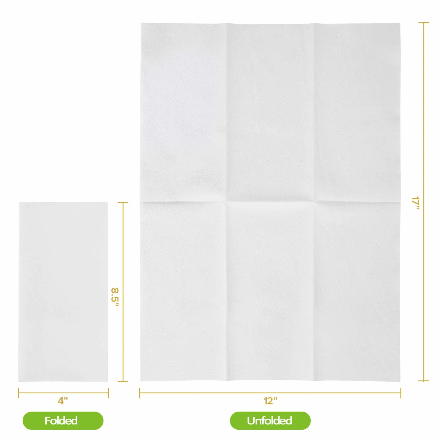 disposable guest towels pack 2