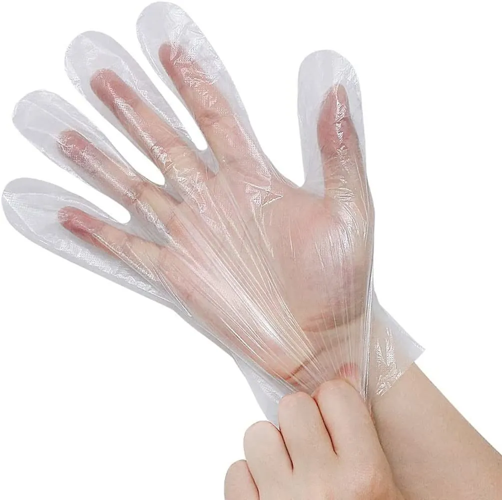 disposable plastic gloves food 1
