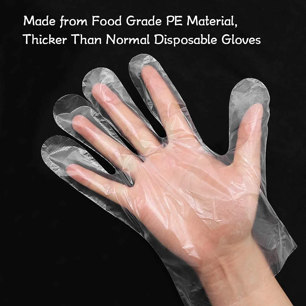 disposable plastic gloves food 2