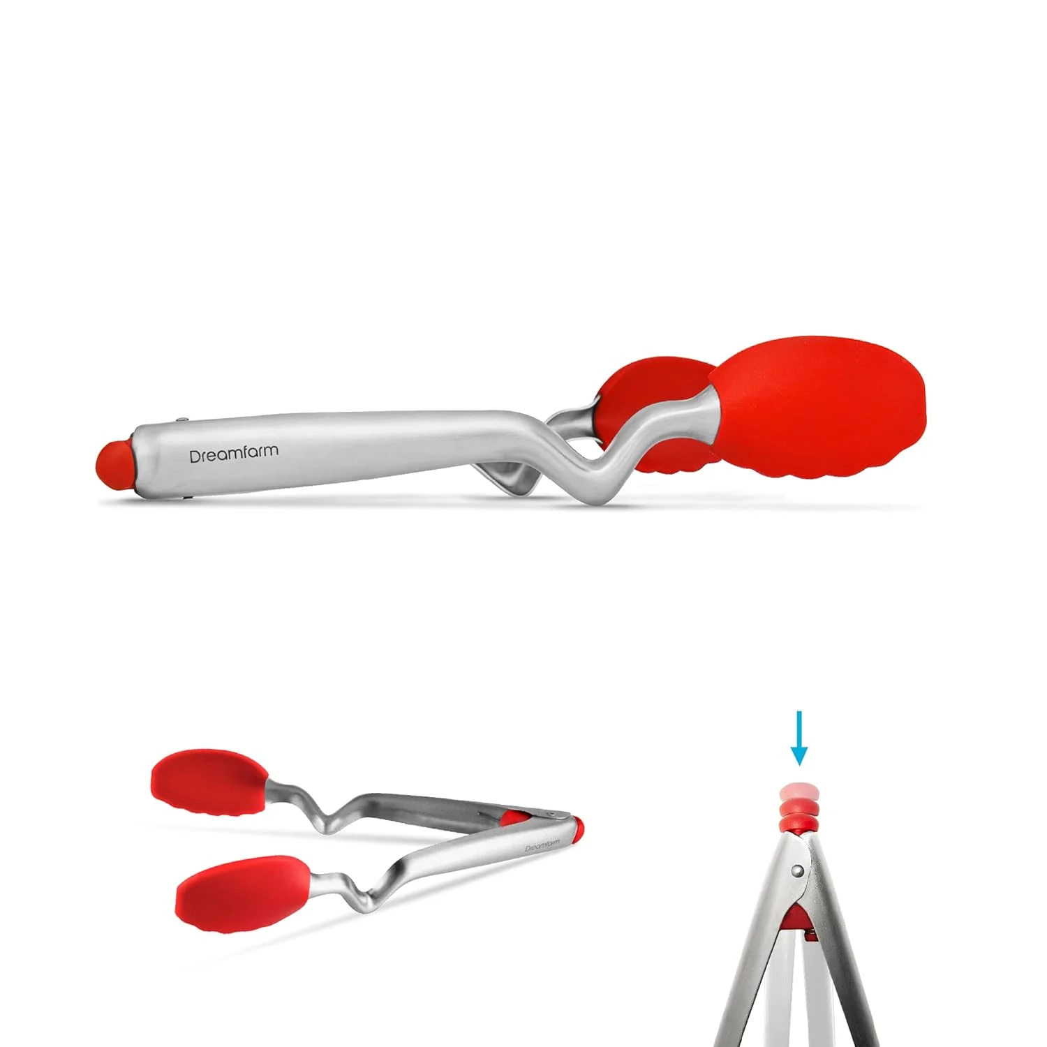 dreamfarm clongs kitchen tongs 1
