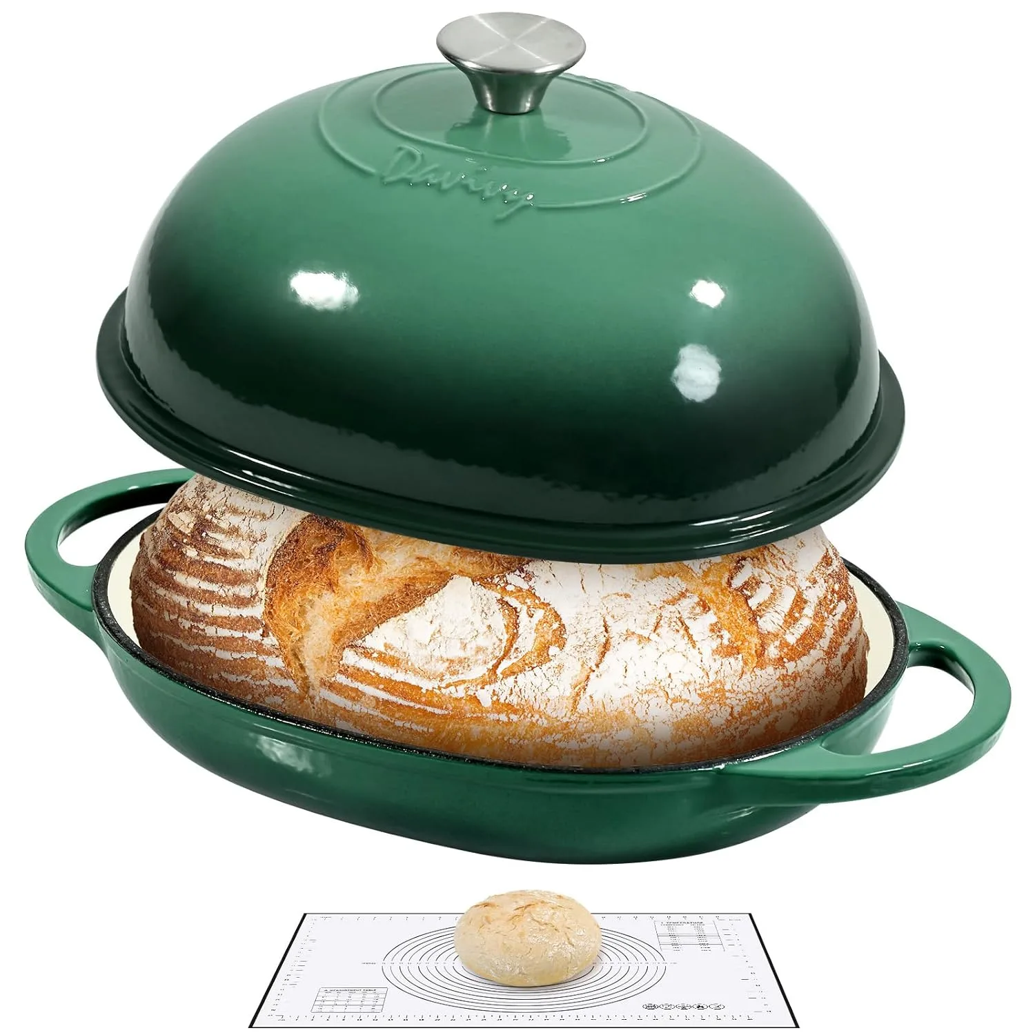 dutch oven sourdough baking 1