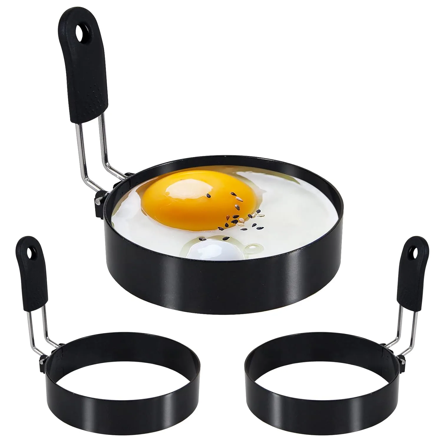 egg rings stainless steel 1
