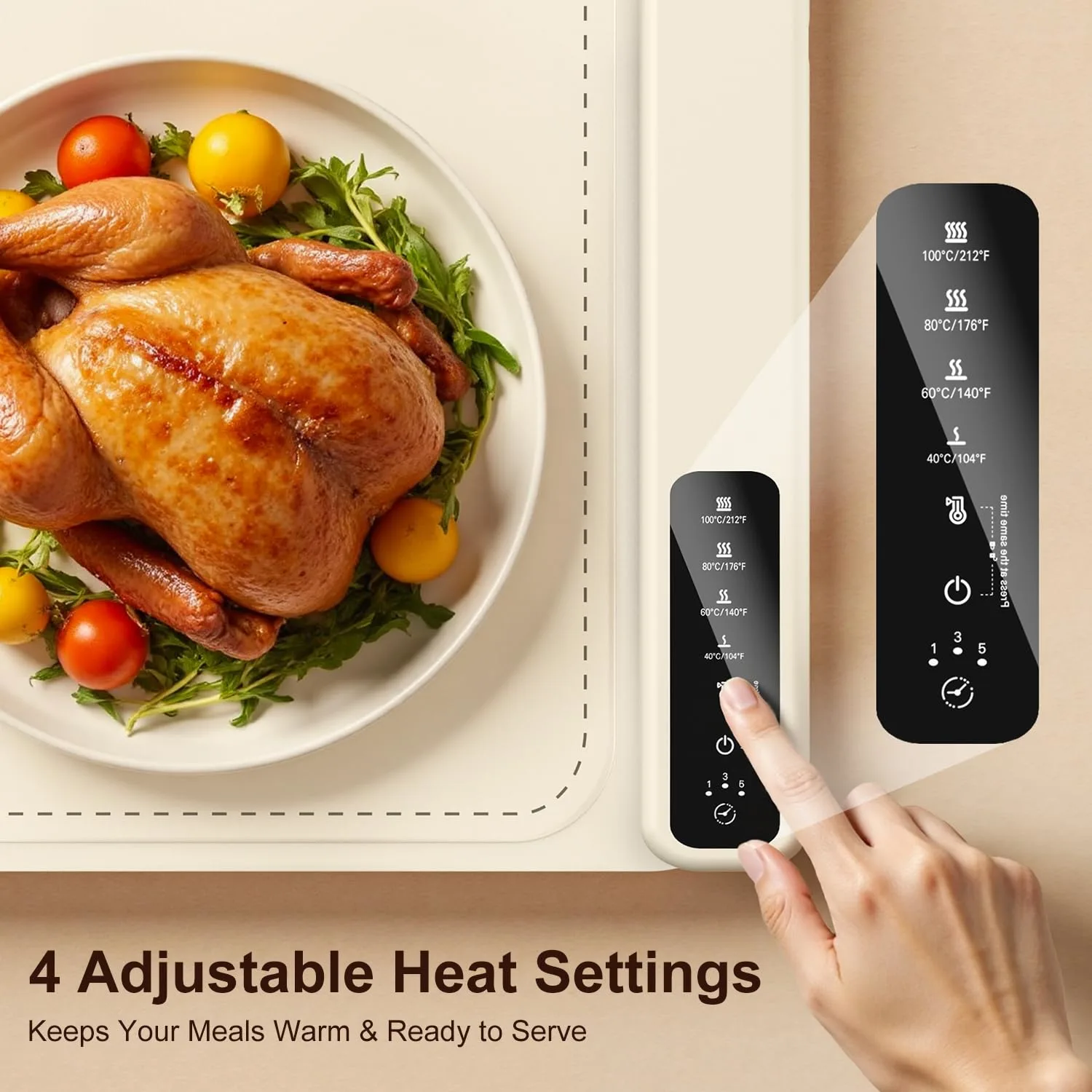 electric food warmer plate 2