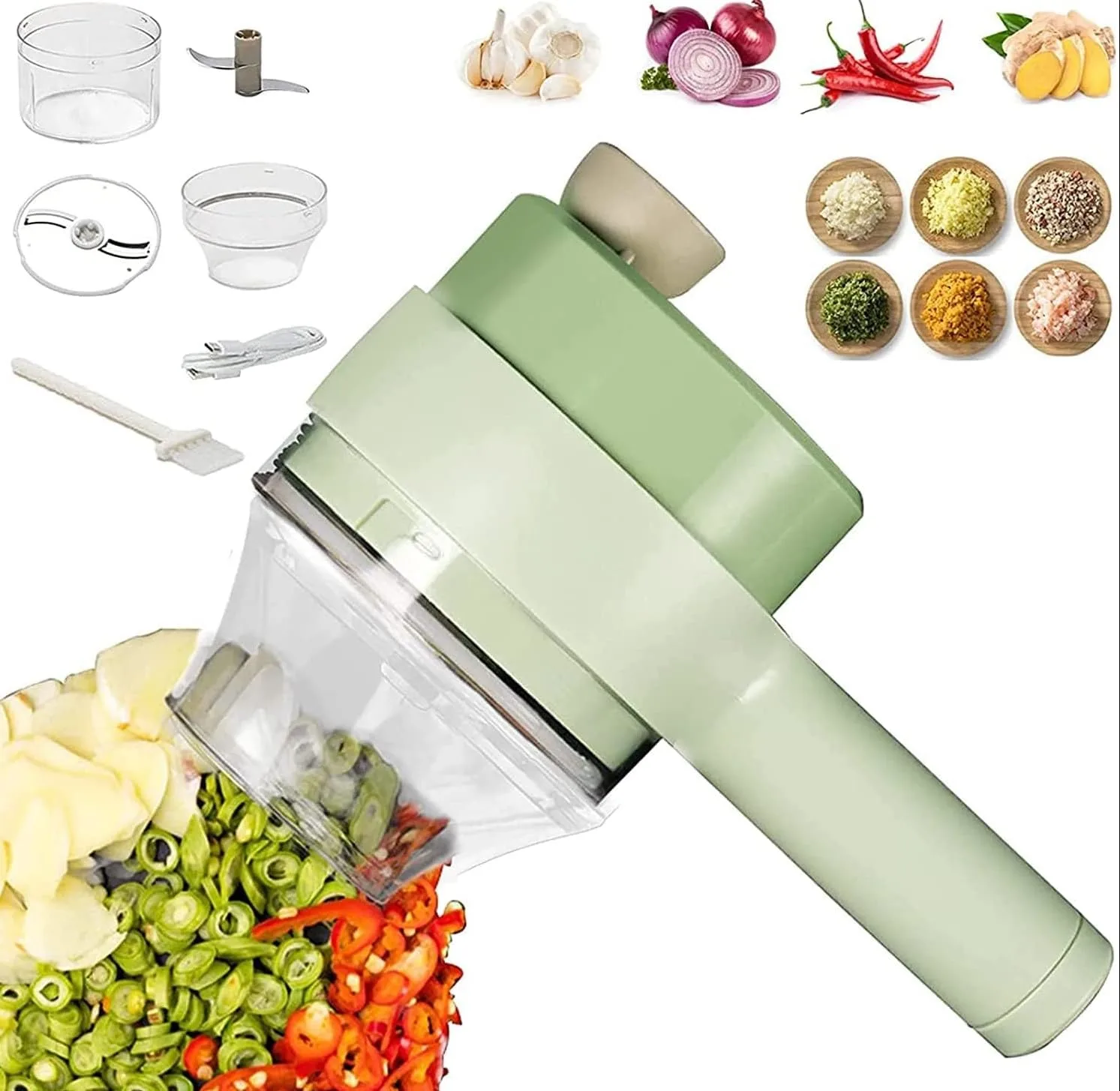 electric vegetable cutter chopper 1
