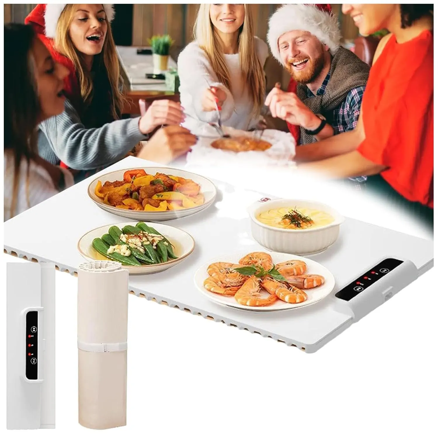 electric warming tray adjustable 1