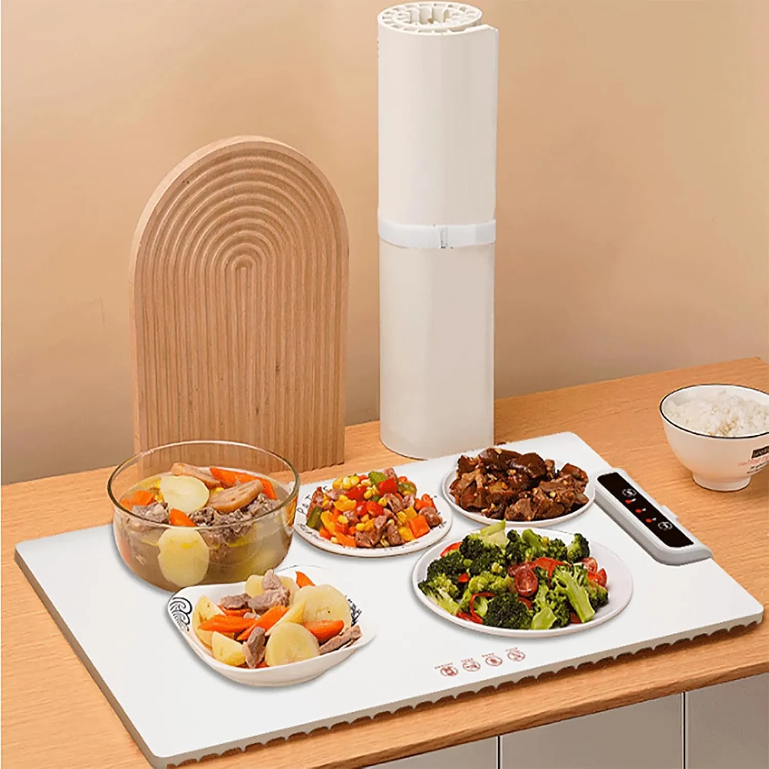 electric warming tray adjustable 2