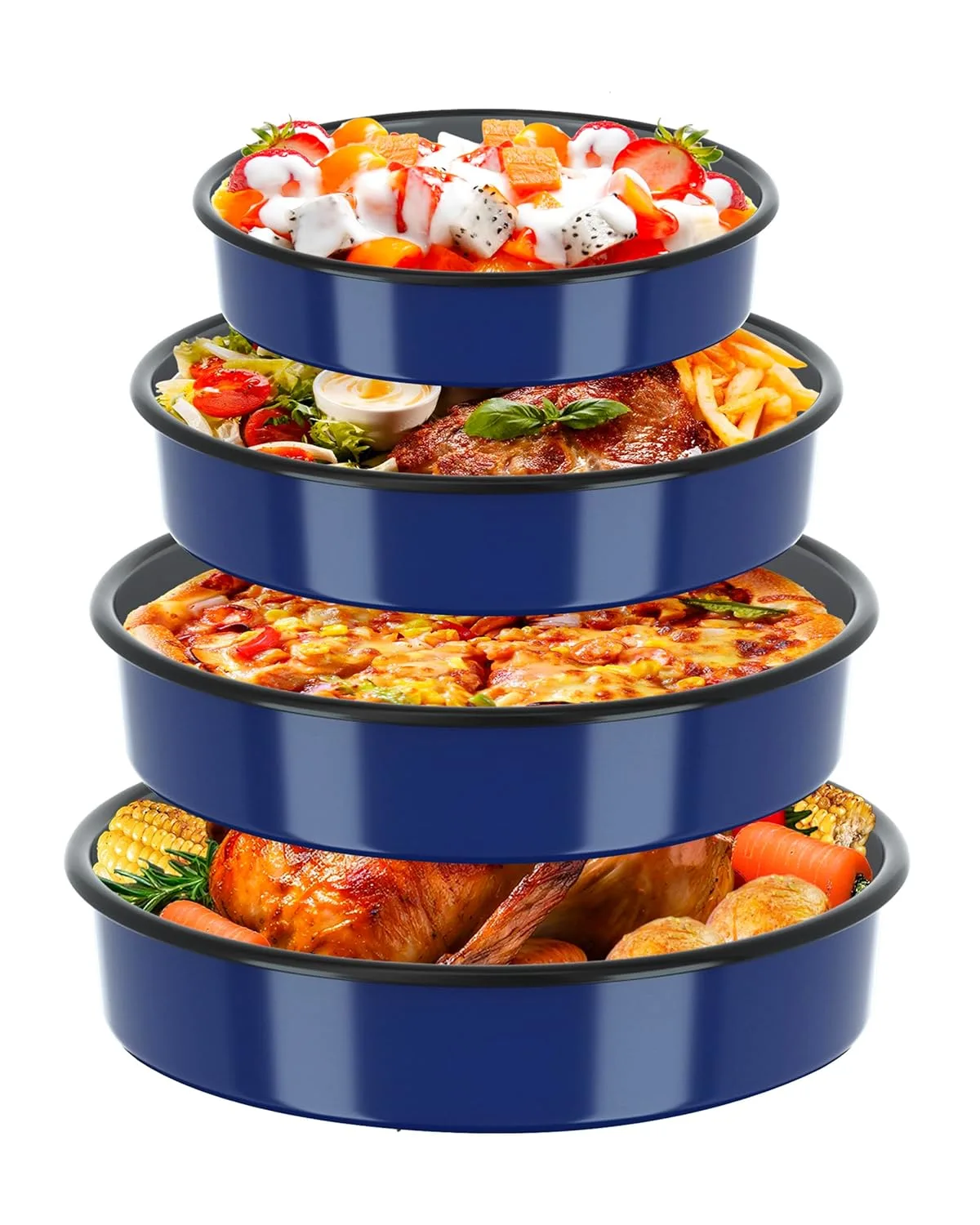 enamel baking pans set 1