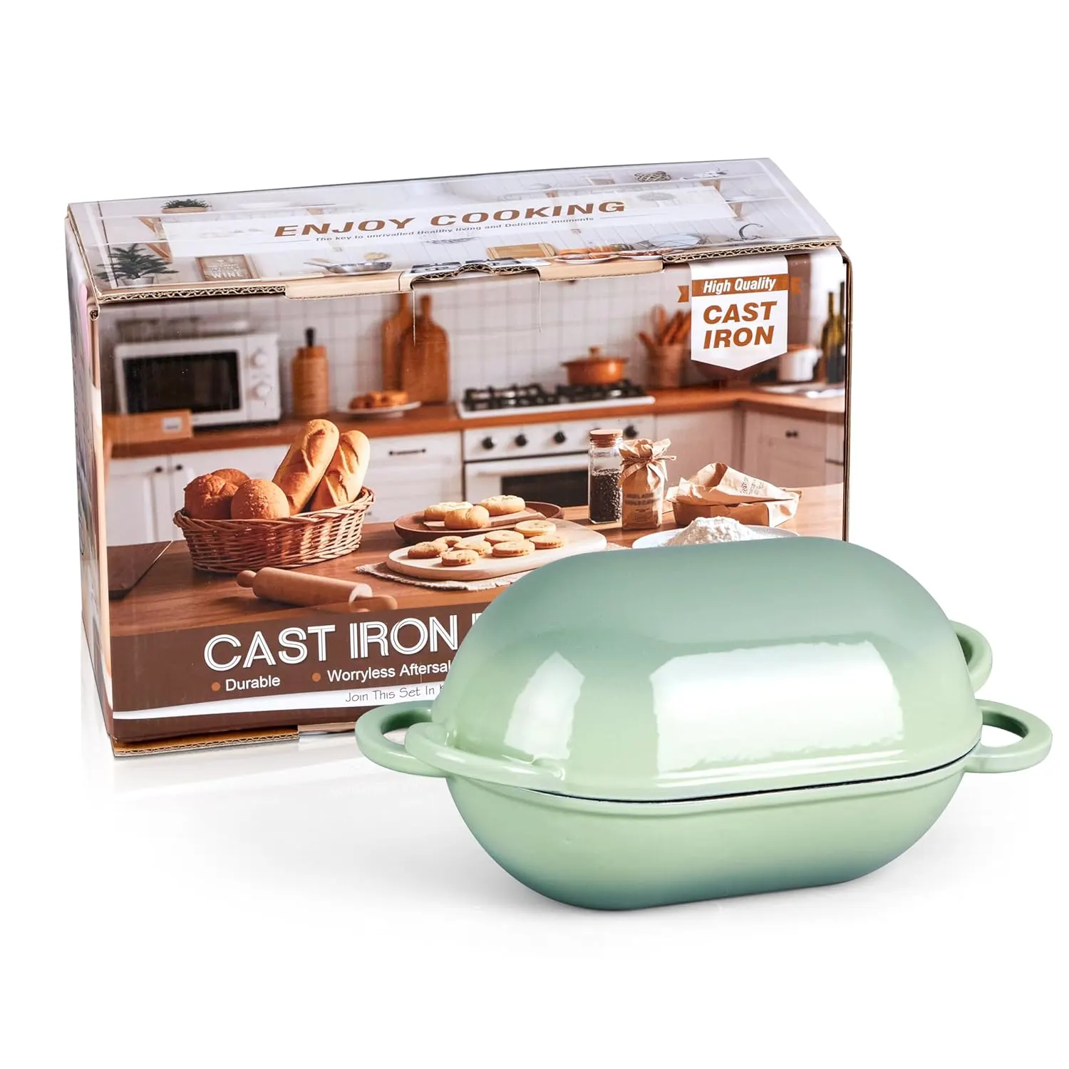 enamel loaf pan dutch oven 1