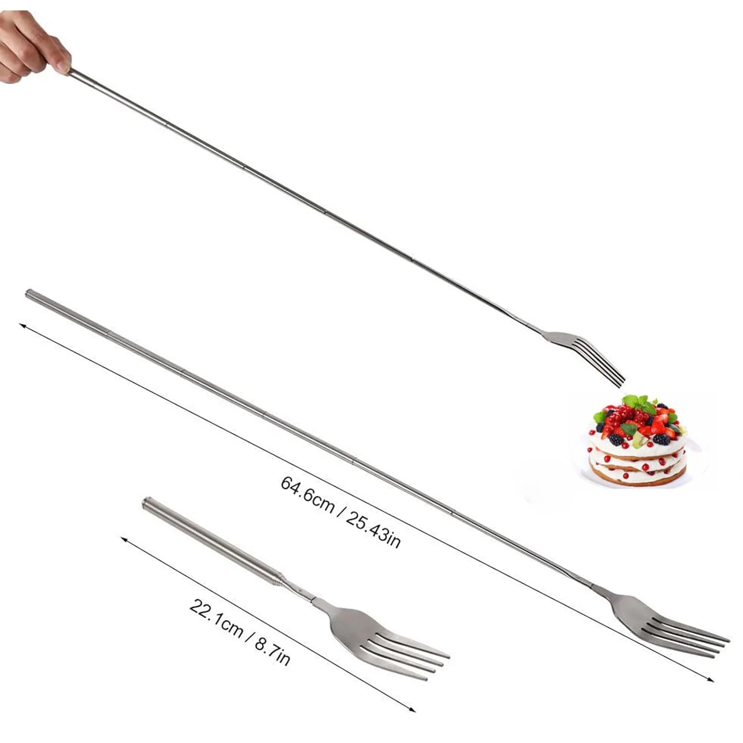 extendable fondue forks 2