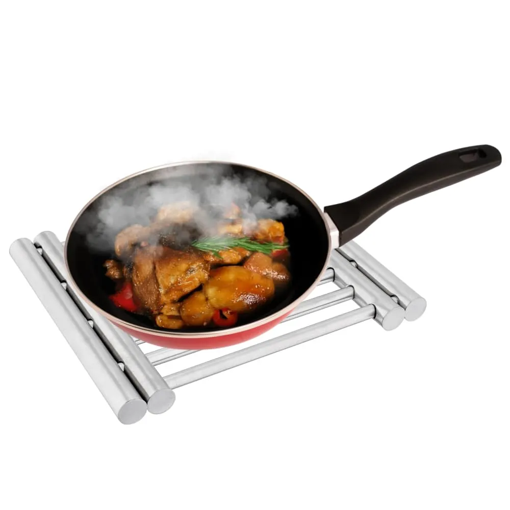 extendable stainless steel trivet 1