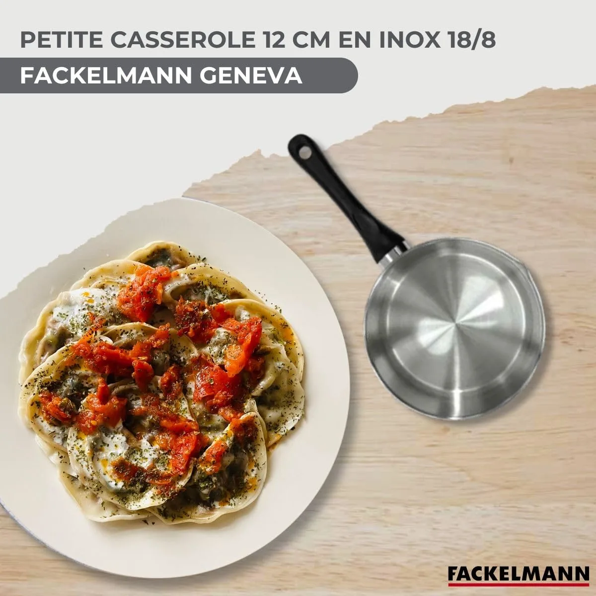 fackelmann stainless steel saucepan 2