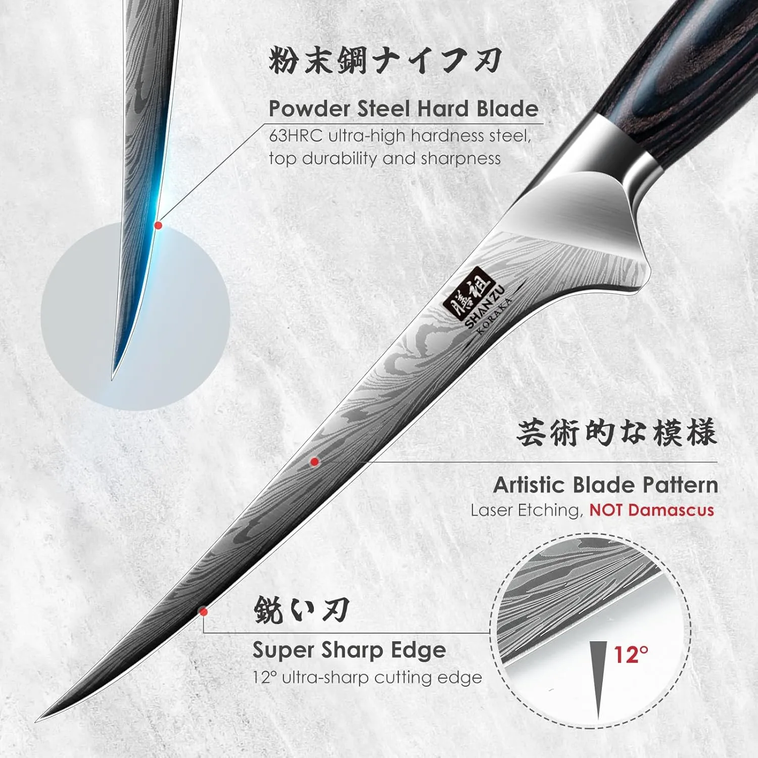 fillet knife powder steel 2