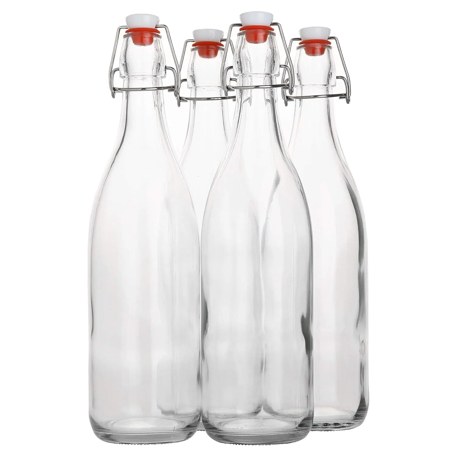 flip top glass bottles 1
