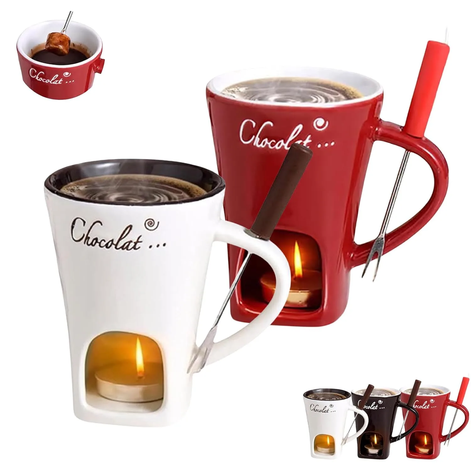 fondue cup chocolate 1