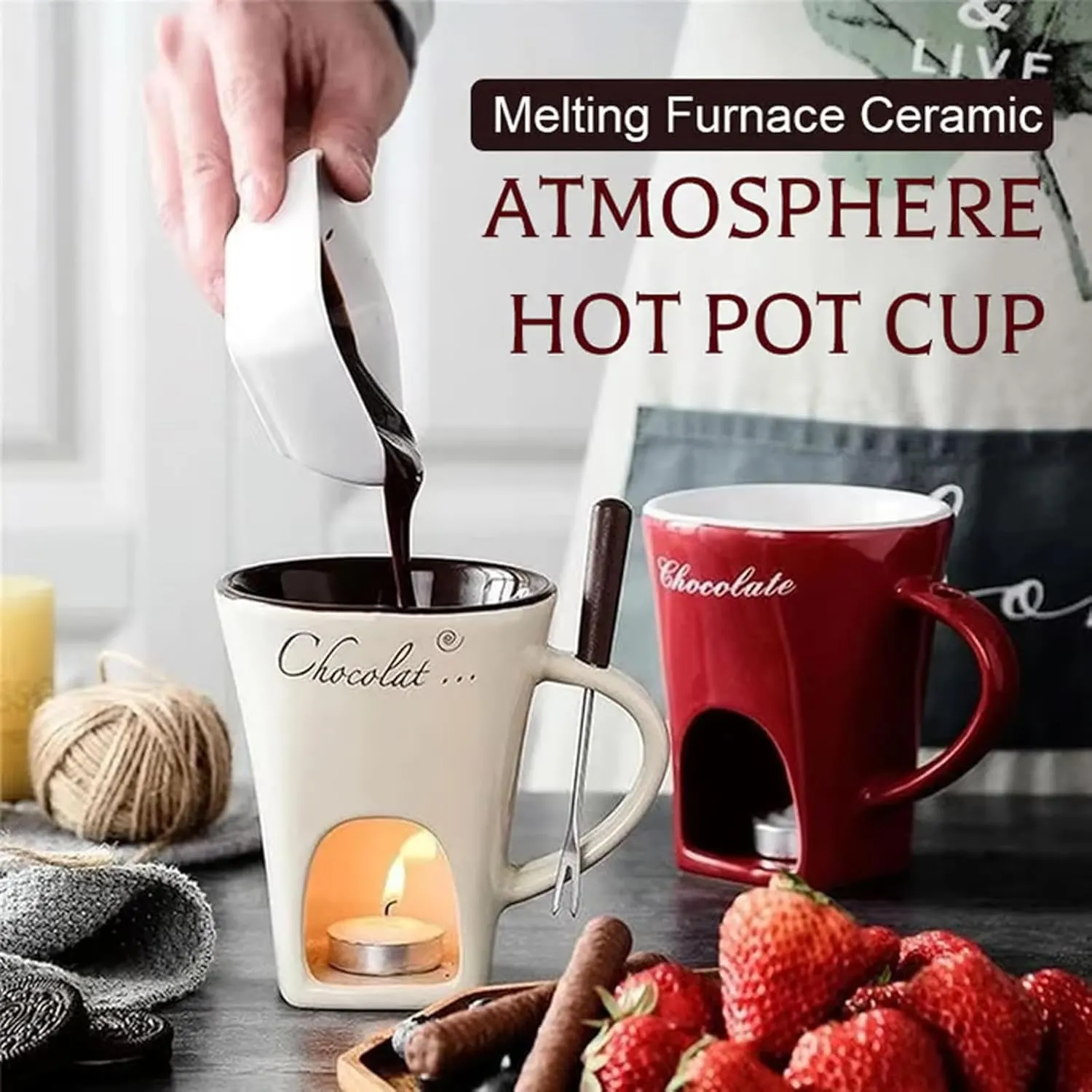 fondue cup chocolate 2
