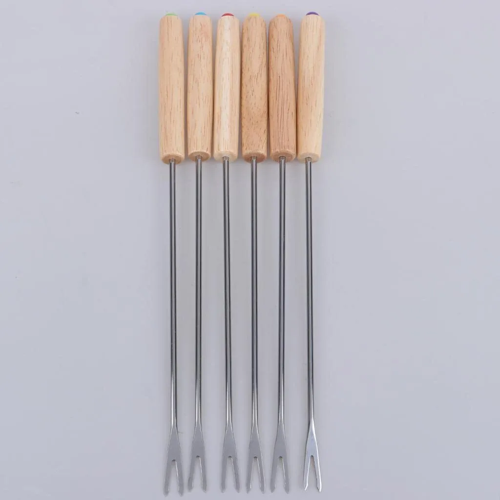 fondue forks chocolate cheese 1