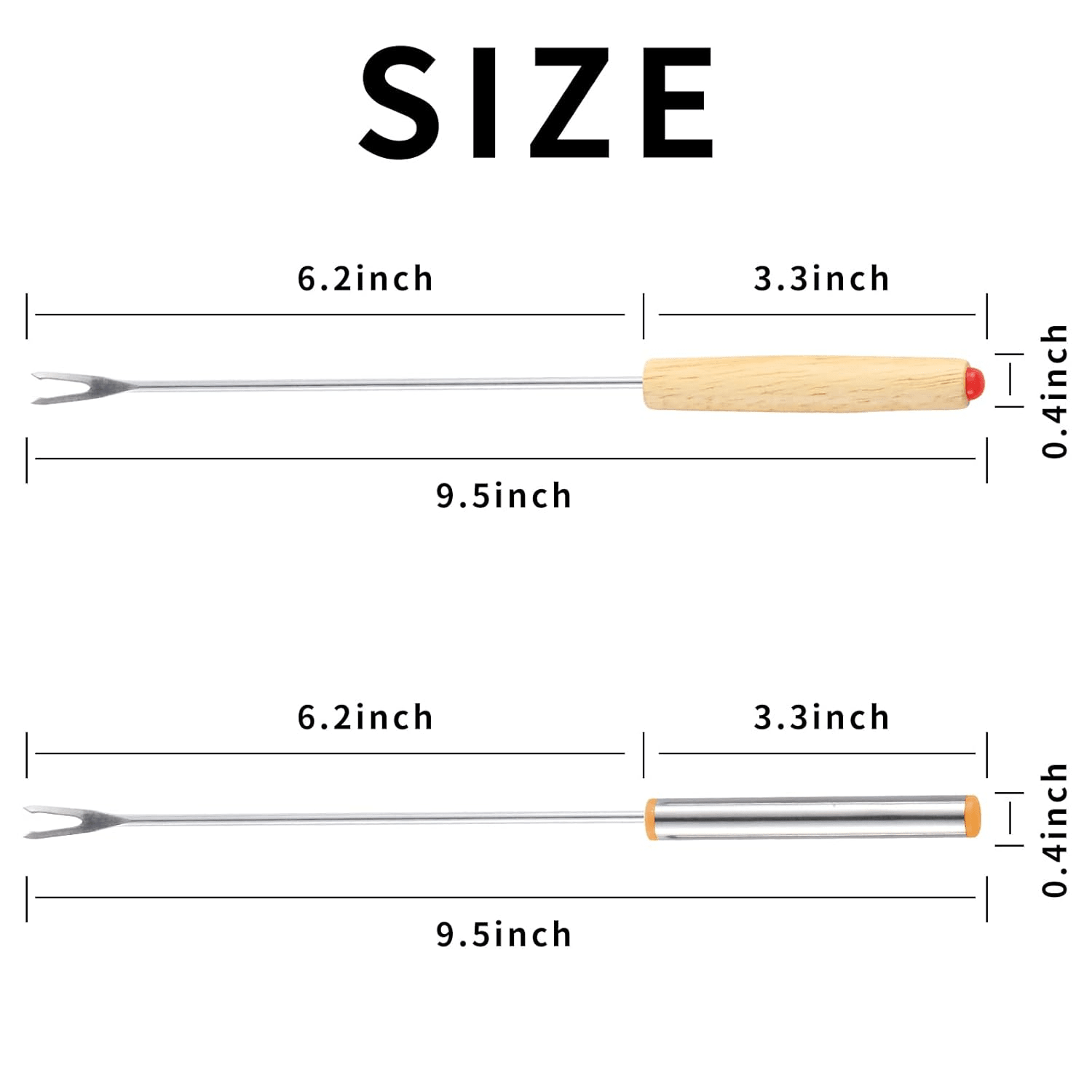 fondue forks smores sticks 2