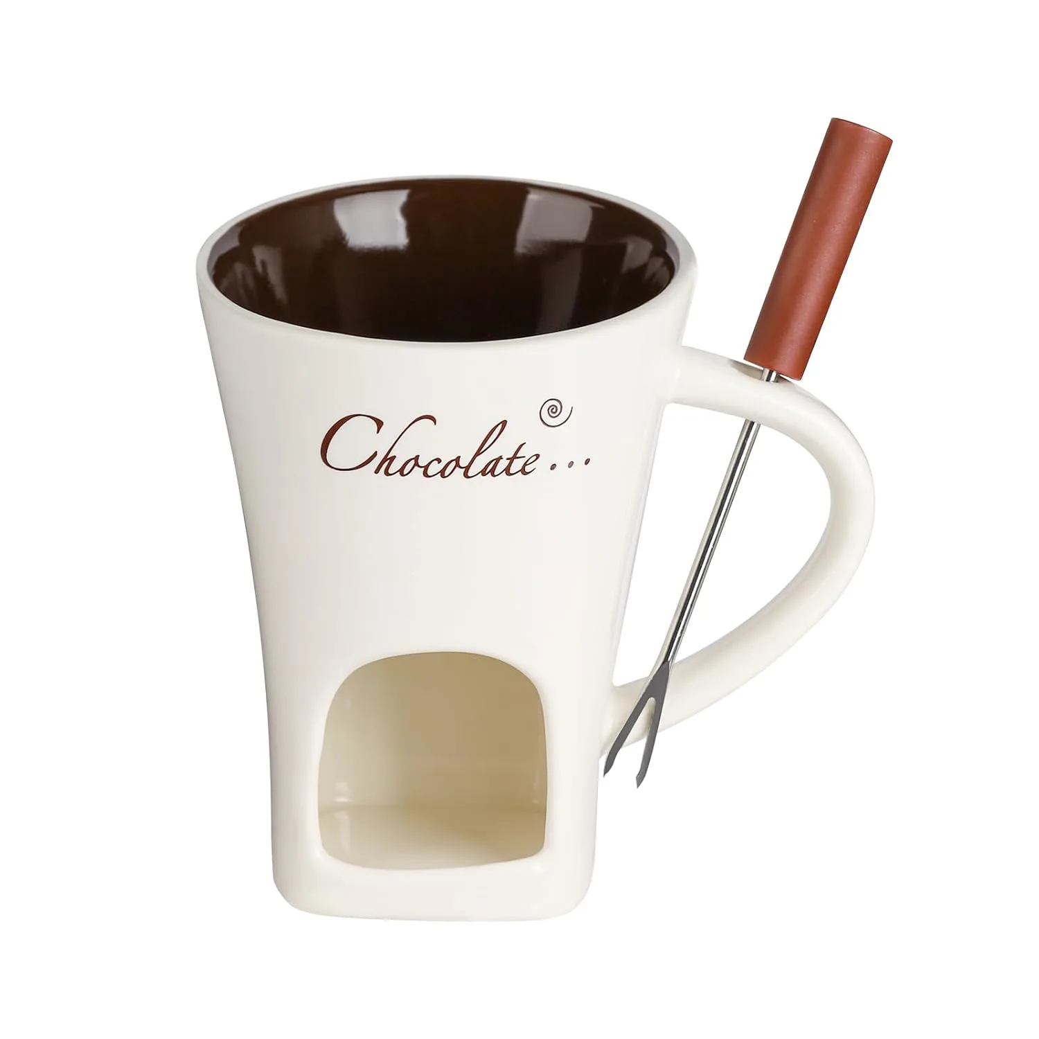 fondue mug set fork 1