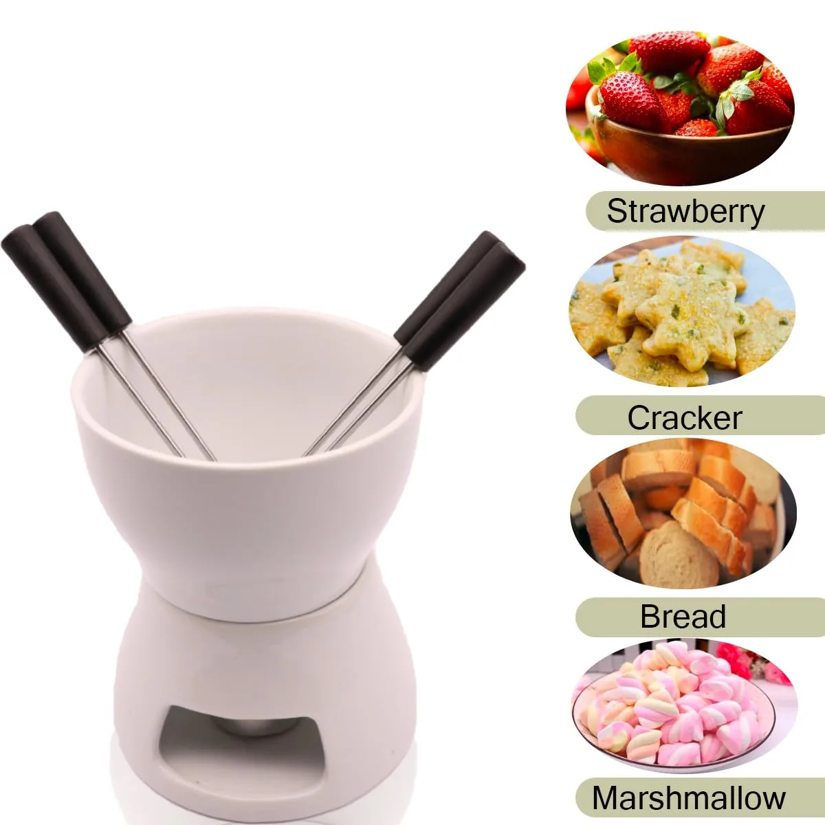 fondue pot ceramic butter 2