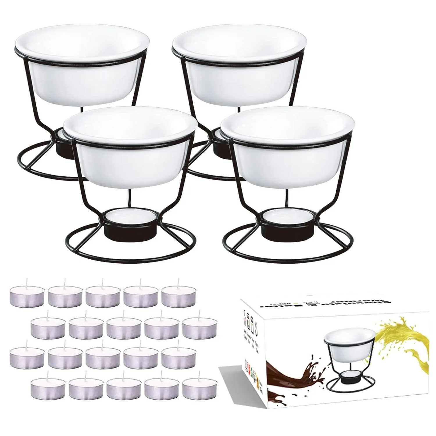 fondue pot chocolate butter 1