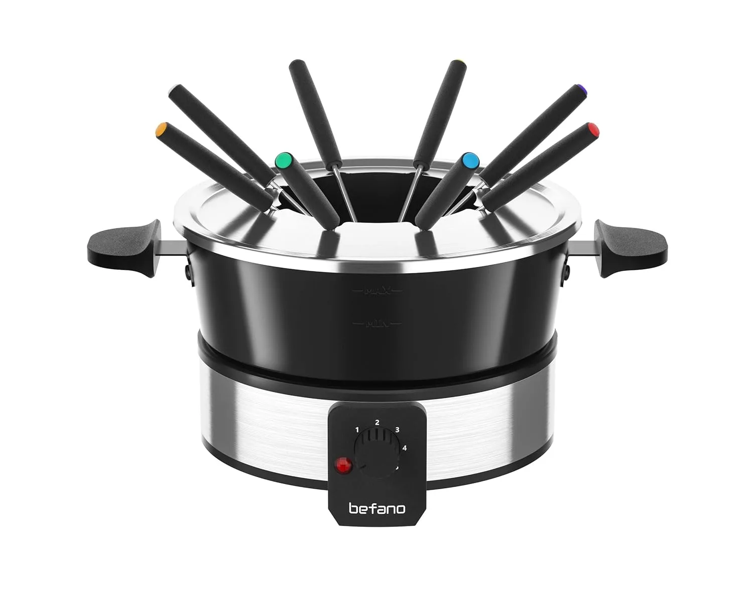 fondue pot set electric 1