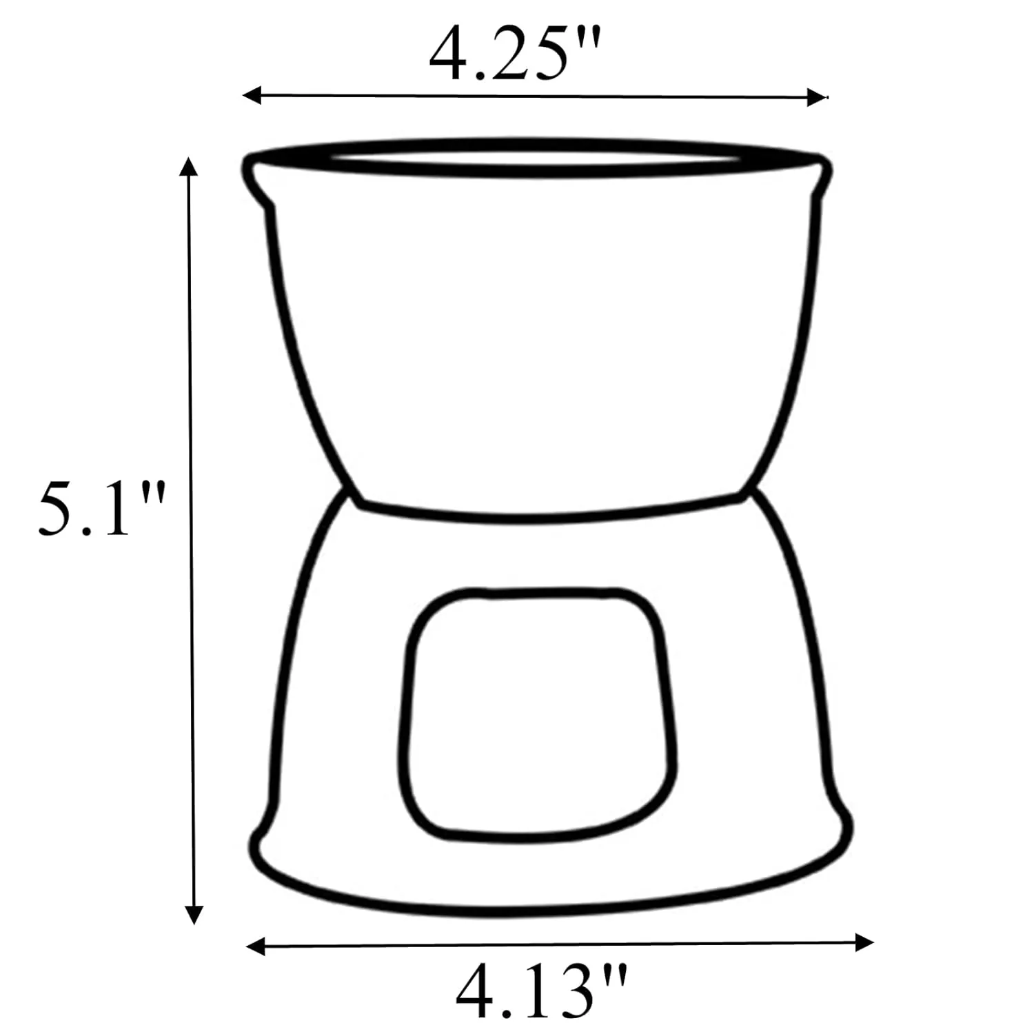 fondue set forks pot 2