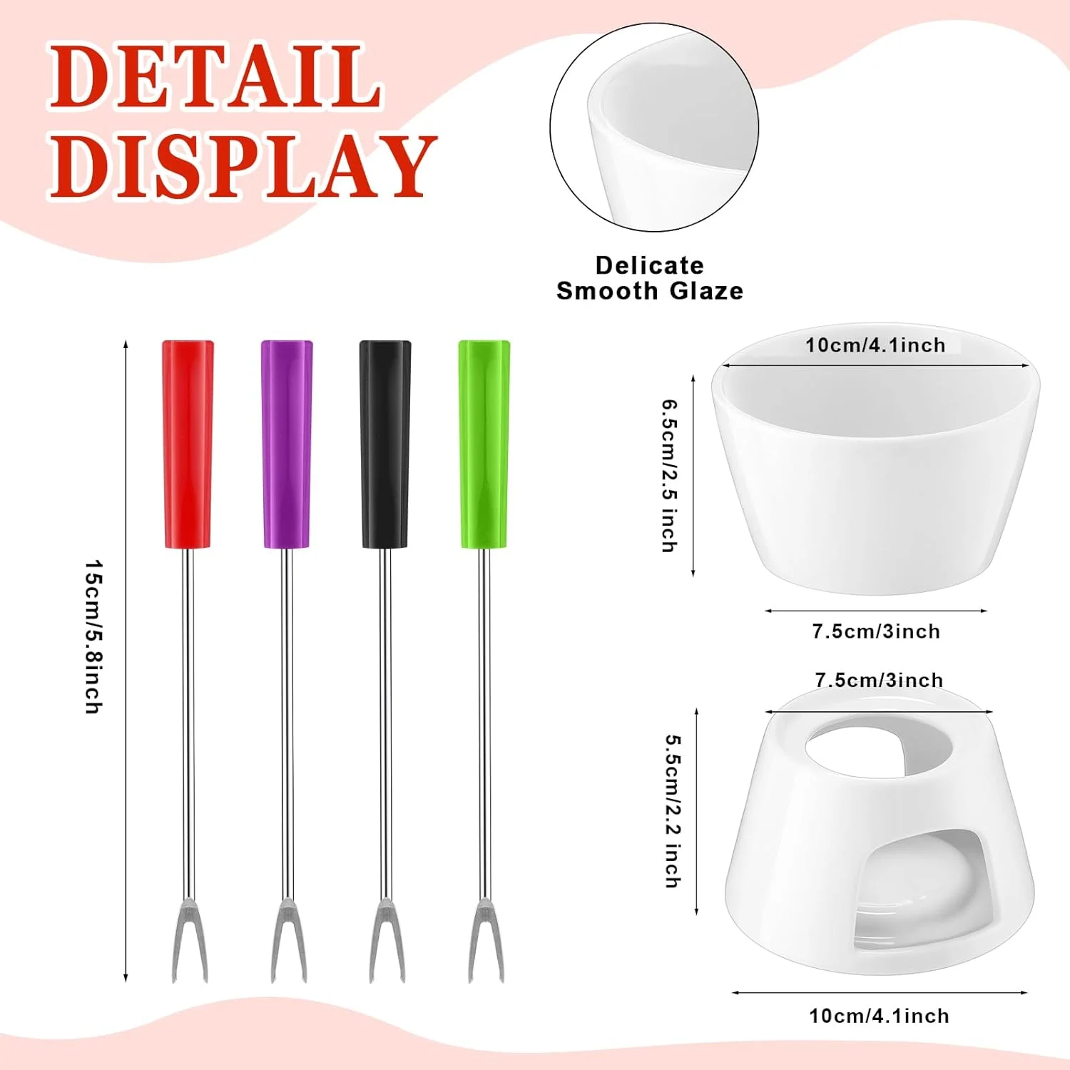 fondue set mini pot 2