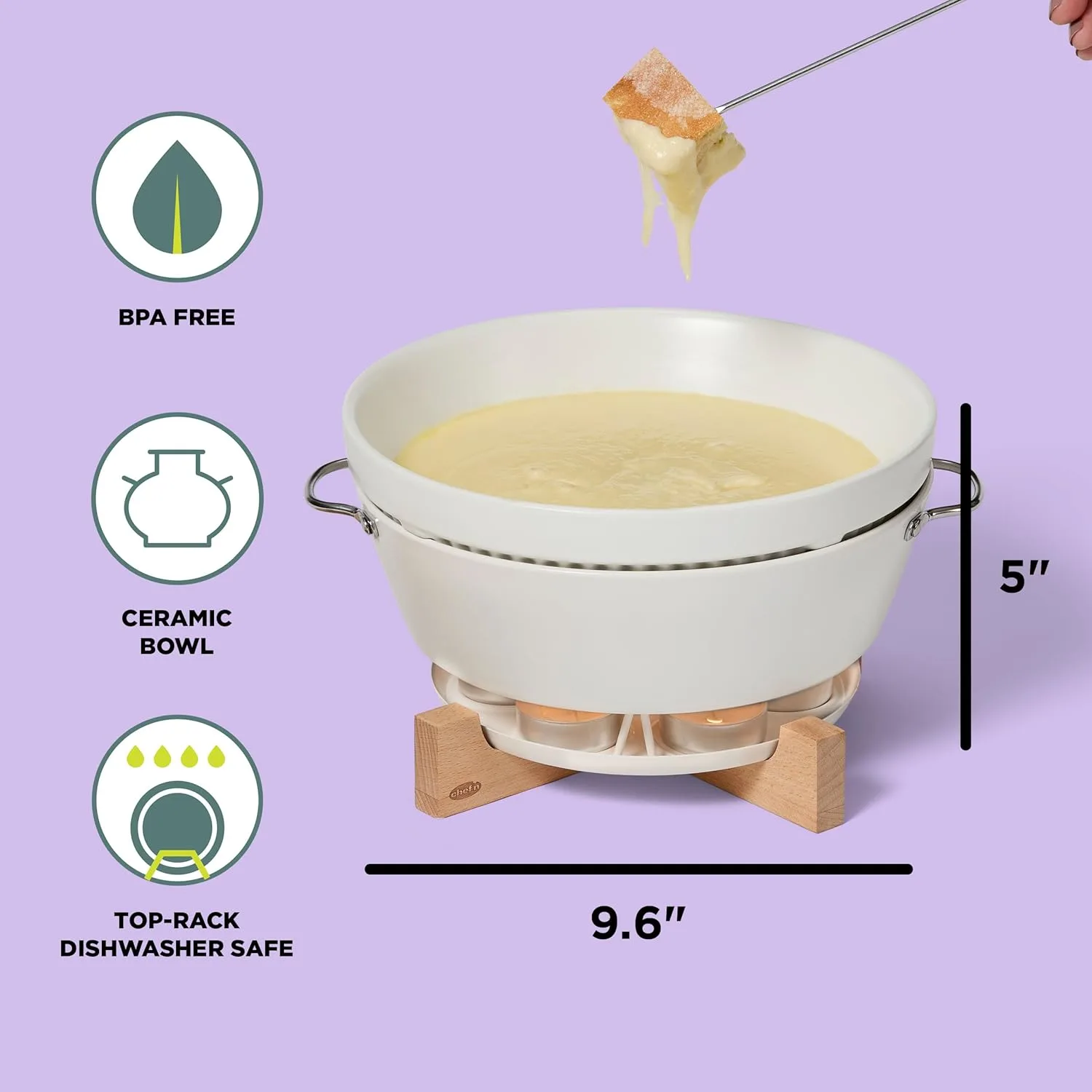 fondue set tea light 2