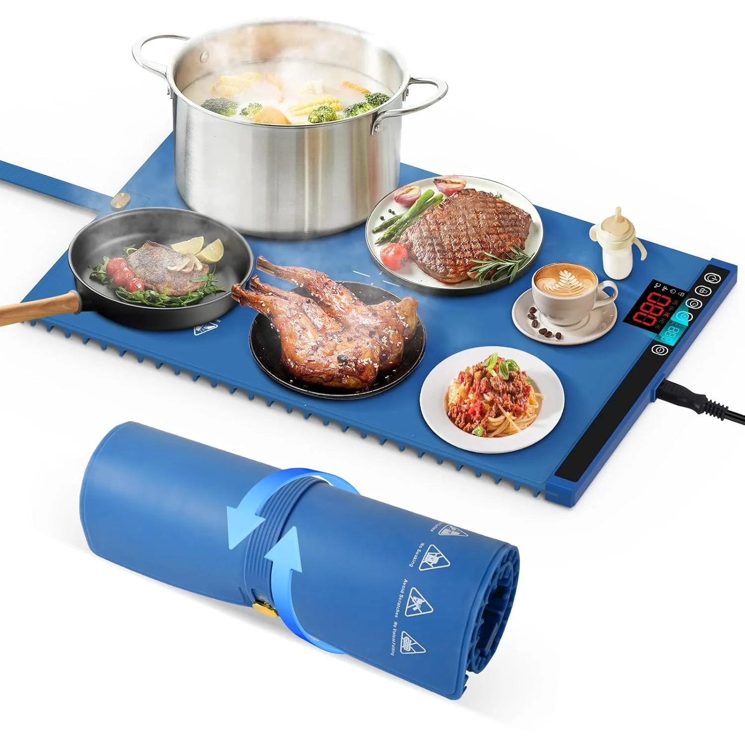 food warmer mat tray 1