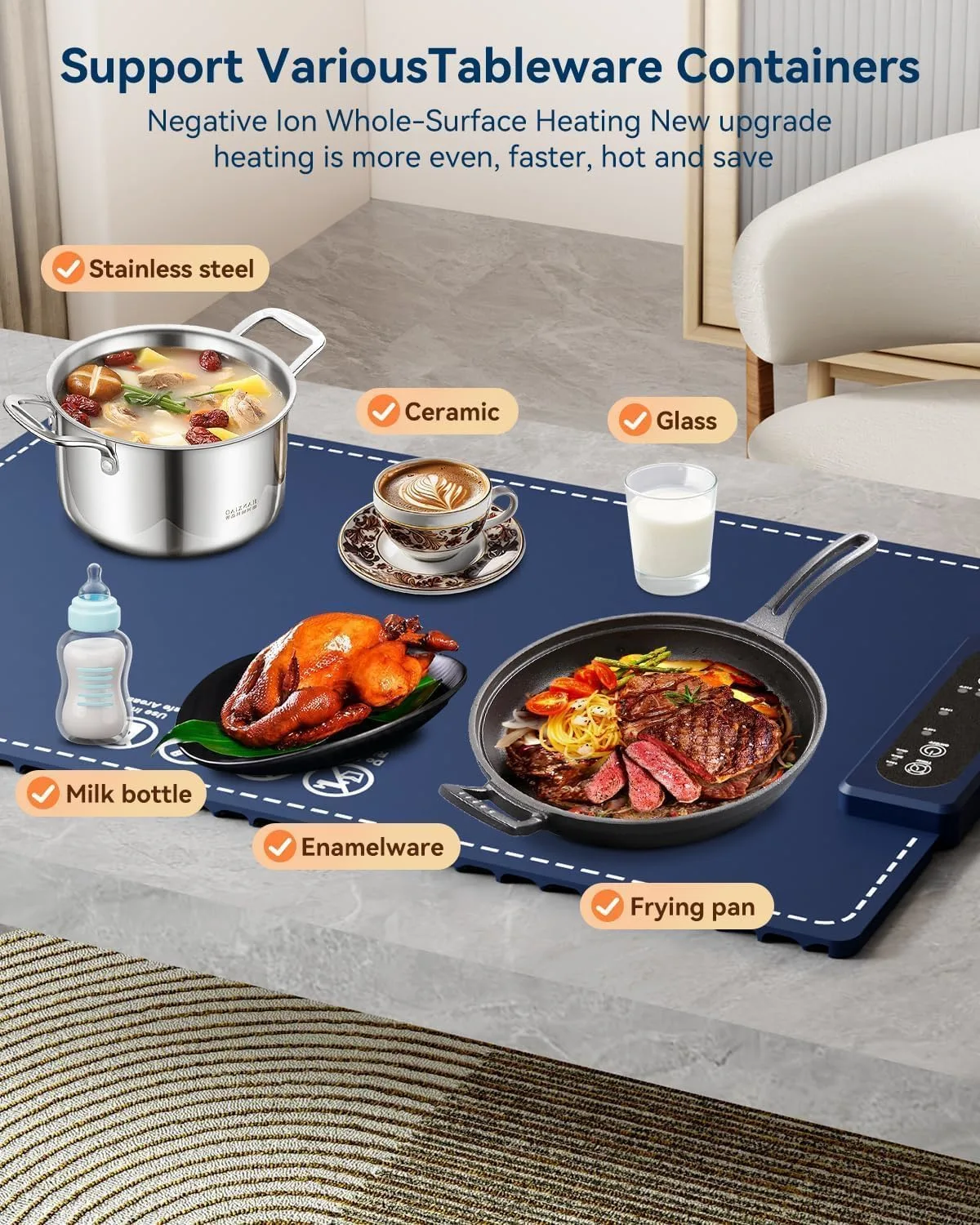 food warming tray silicone 2