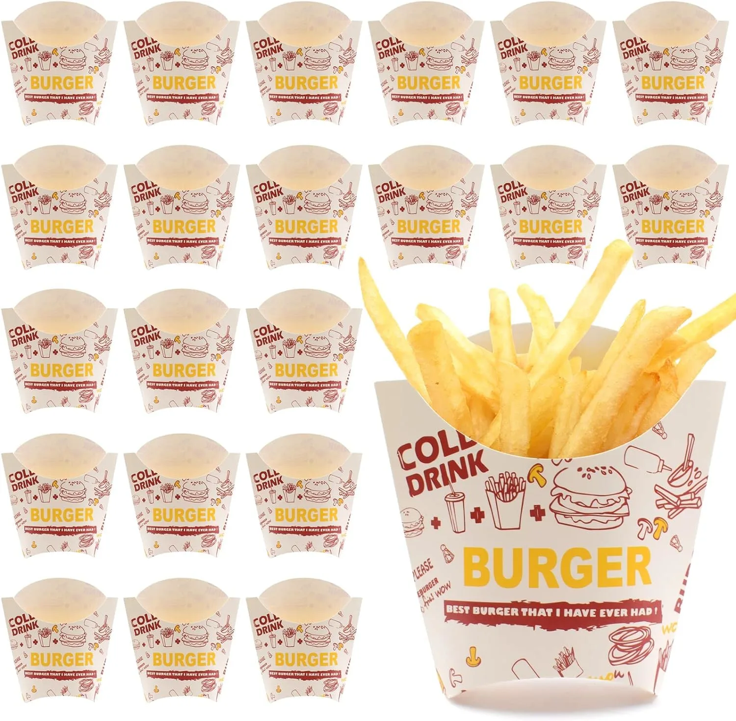 french fry boxes cardboard 1