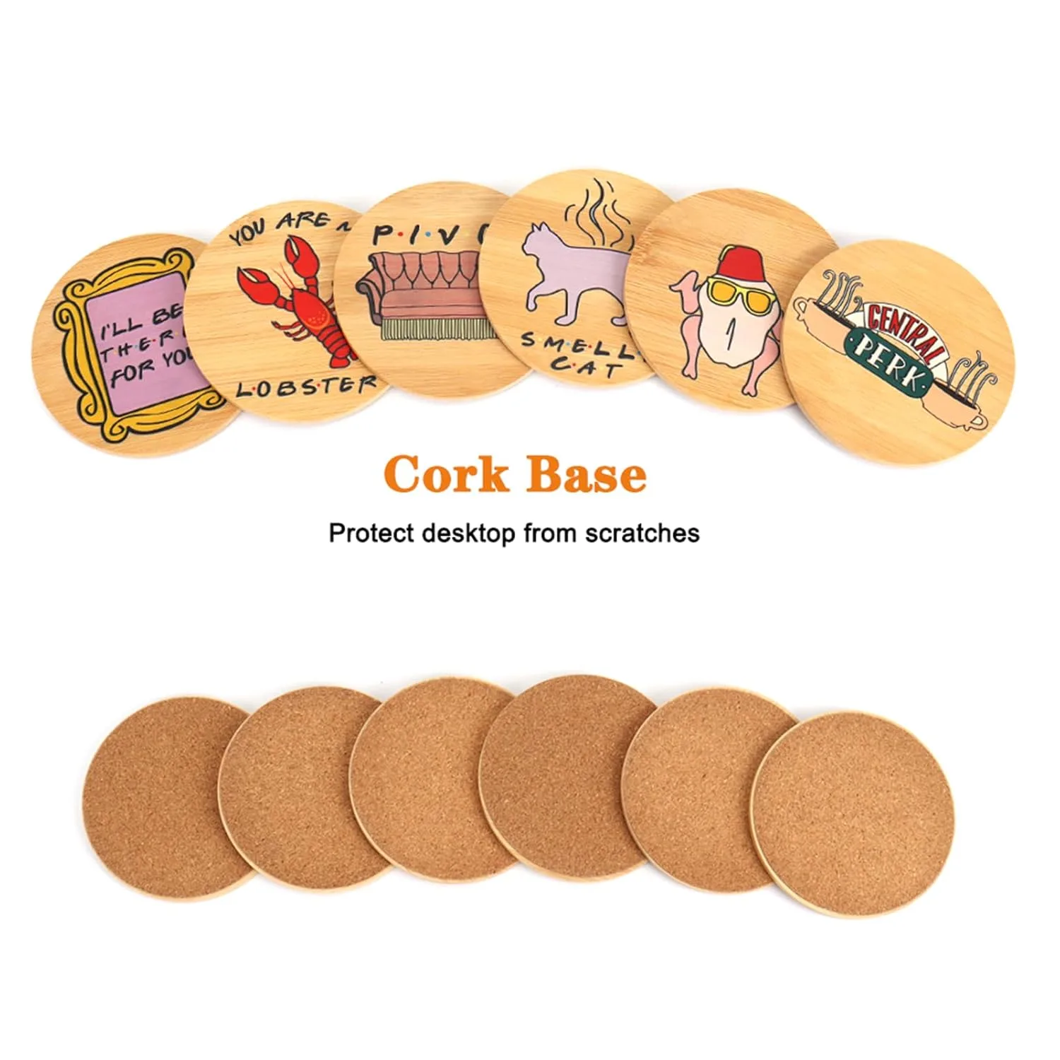 friends coasters set 2