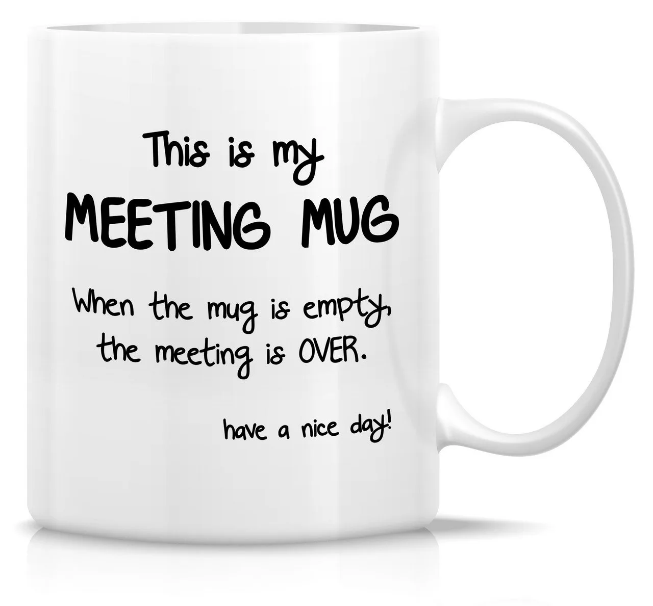 funny meeting coffee mug 1