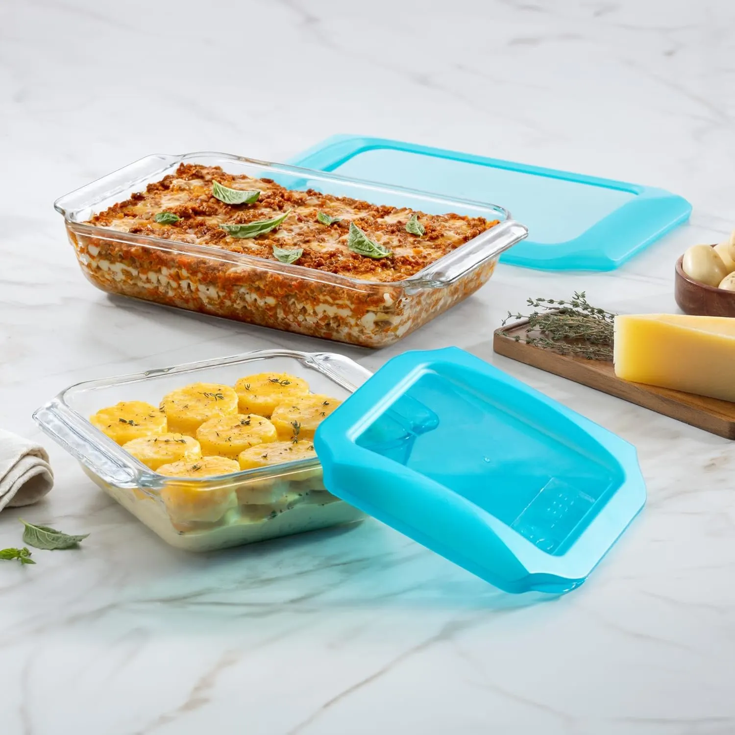 glass bakeware set 2