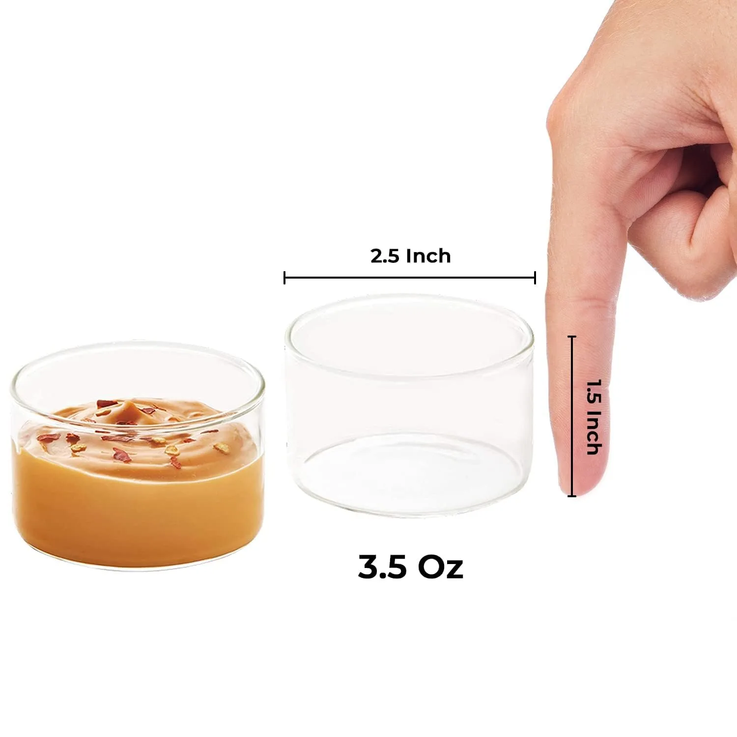 glass bowls set 2