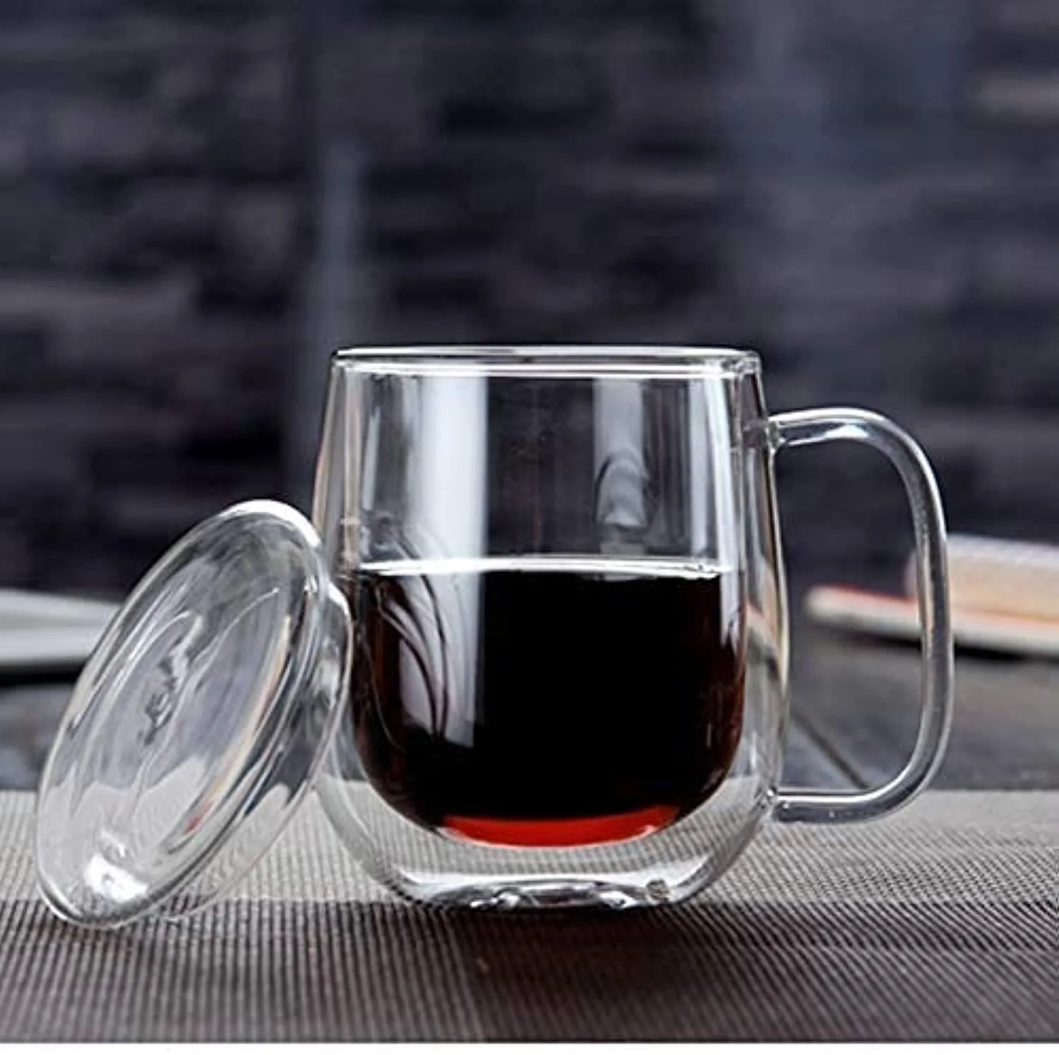 glass coffee cup lid 1