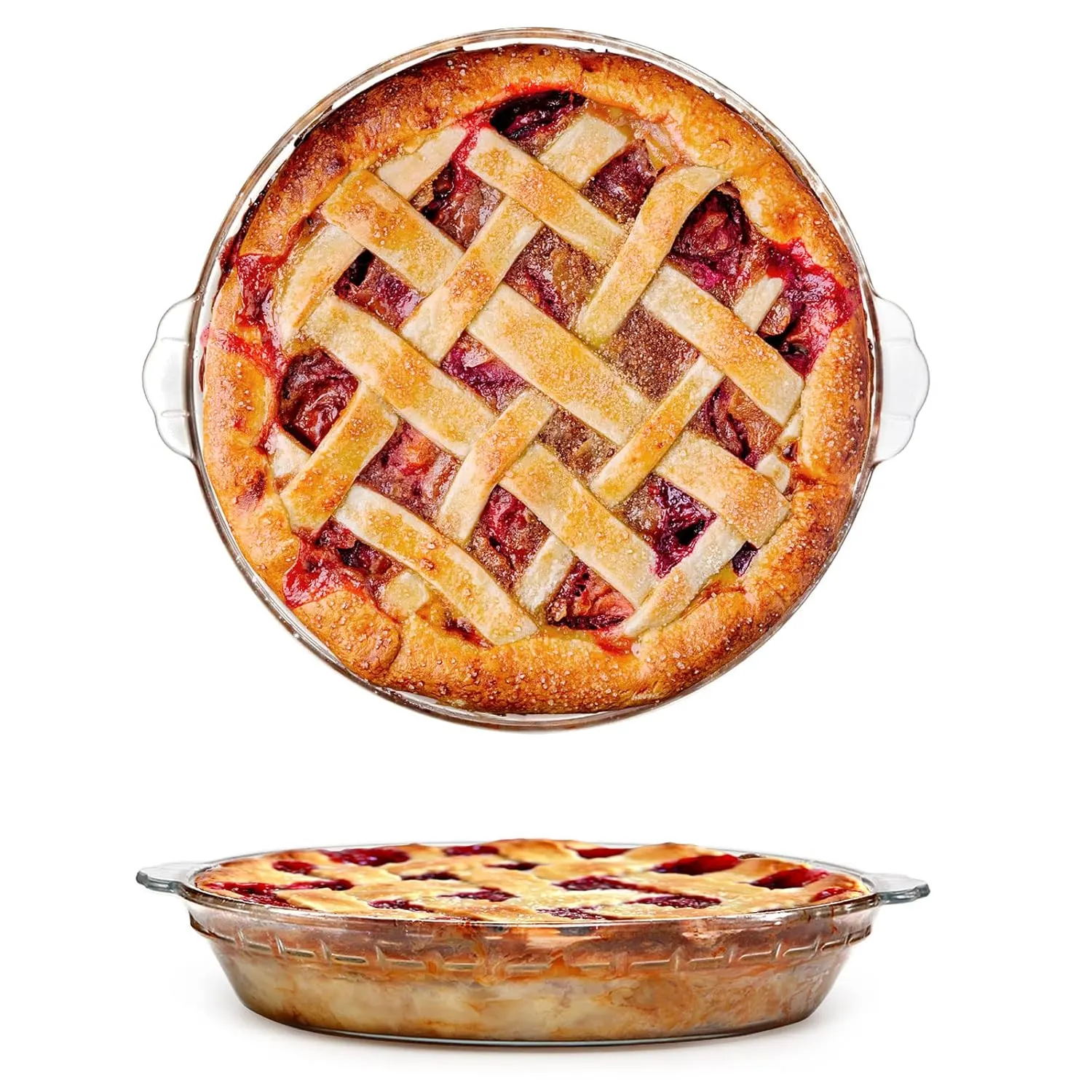 glass pie plate baking 1
