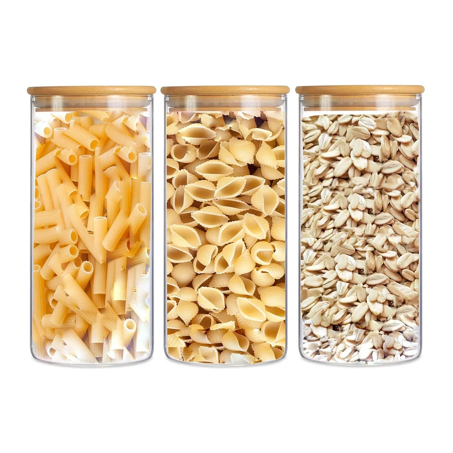glass storage jars 1