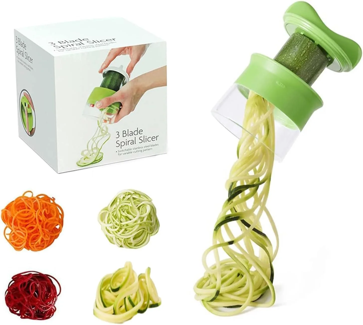 handheld vegetable spiralizer cutter 1