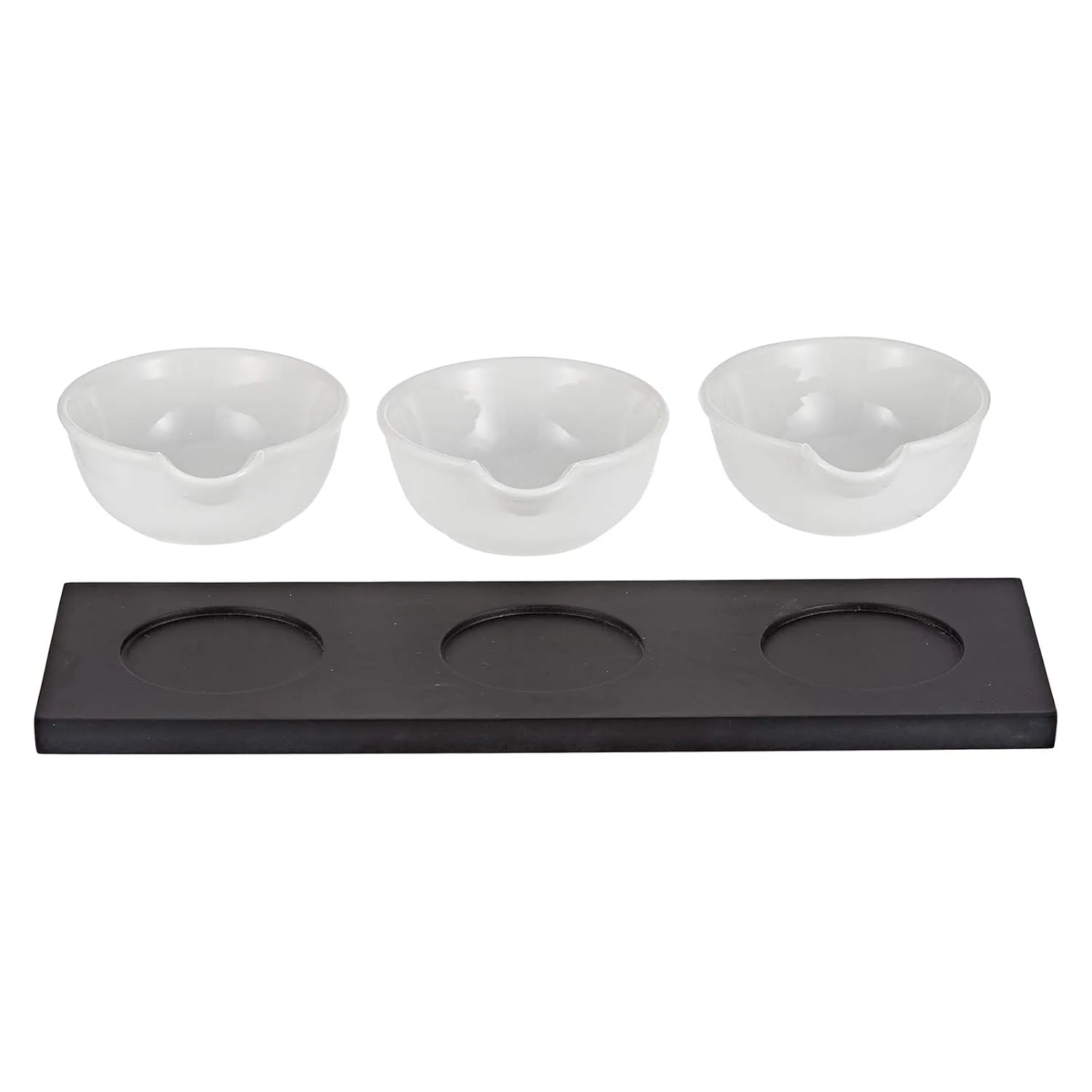 harmony white snack bowl 2