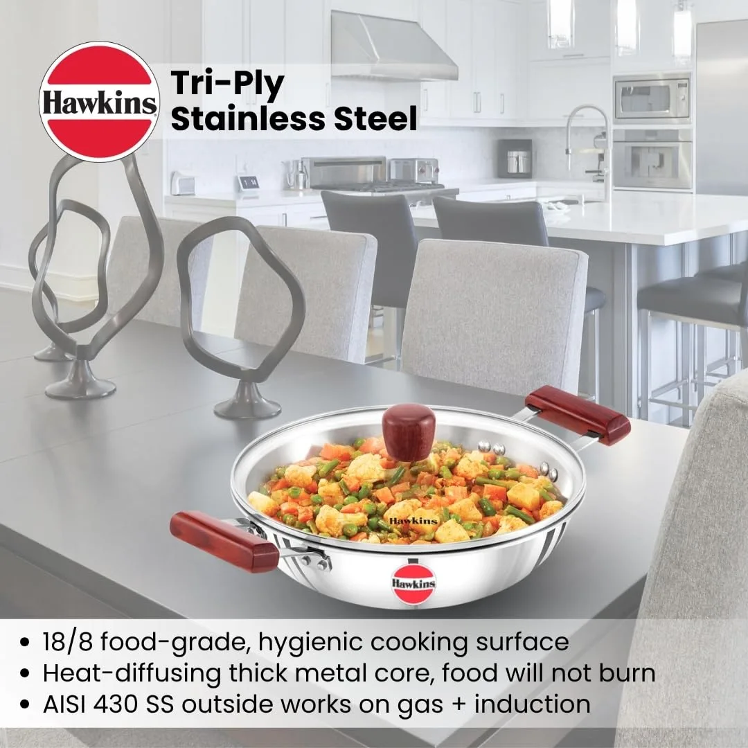 hawkins triply fry pan 2