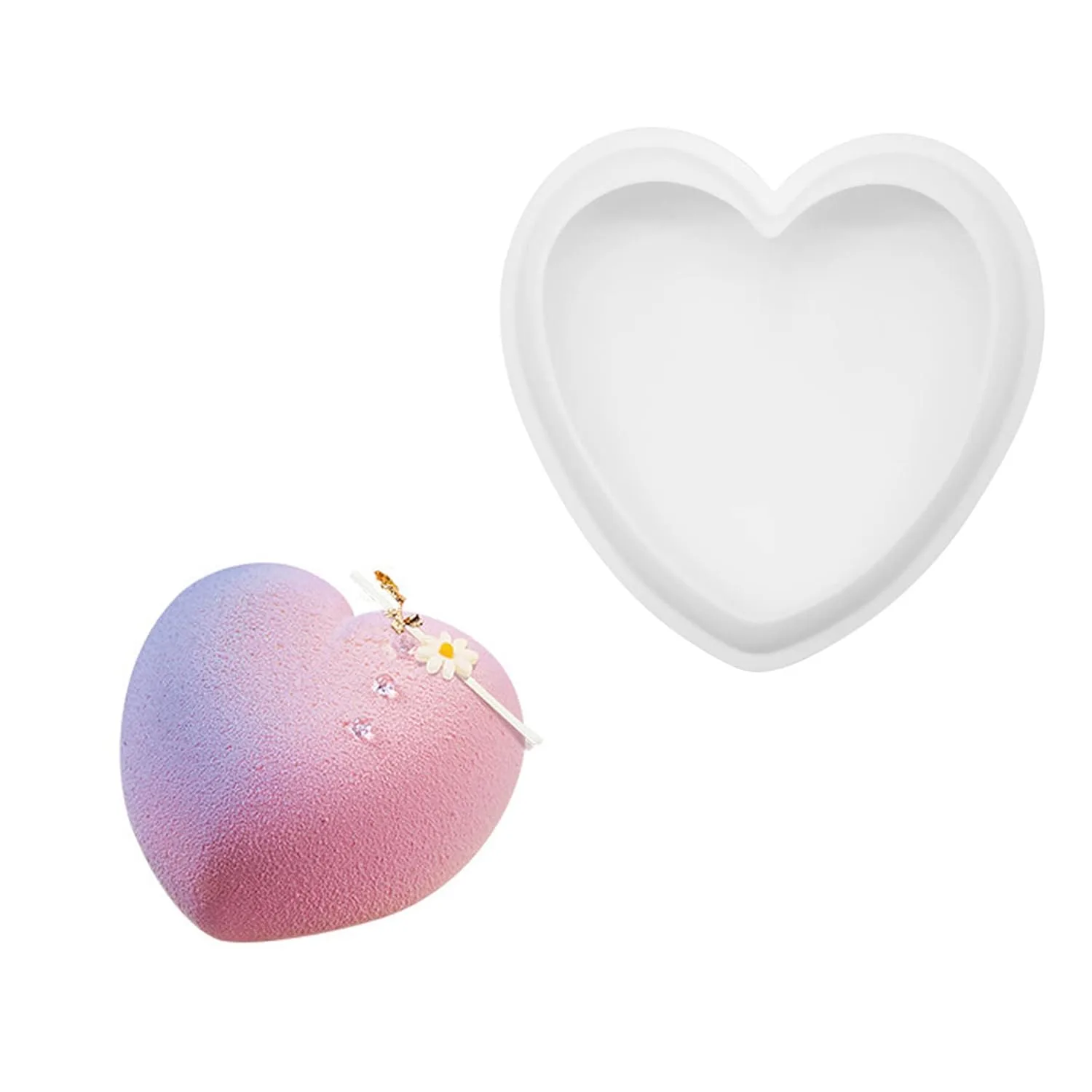 heart cake mold silicone 1