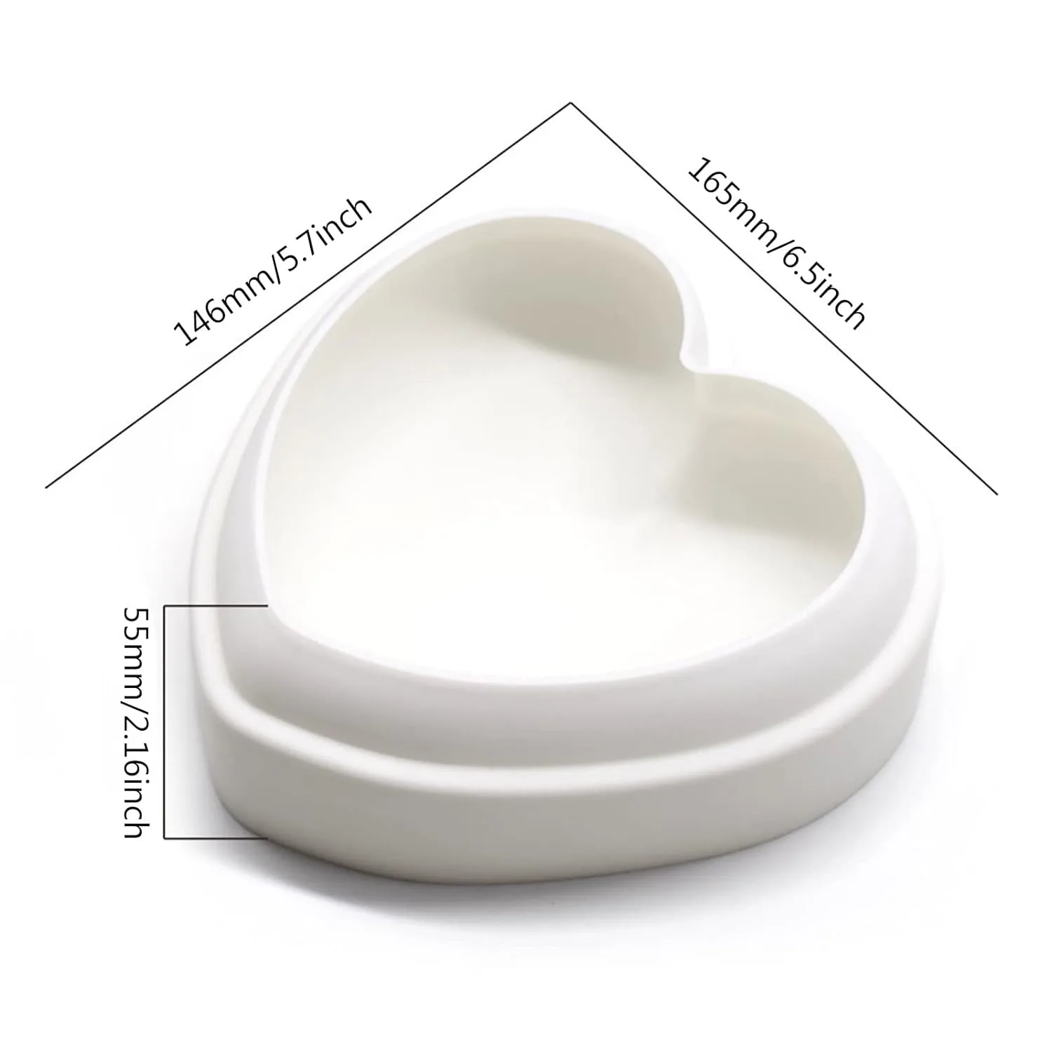heart cake mold silicone 2