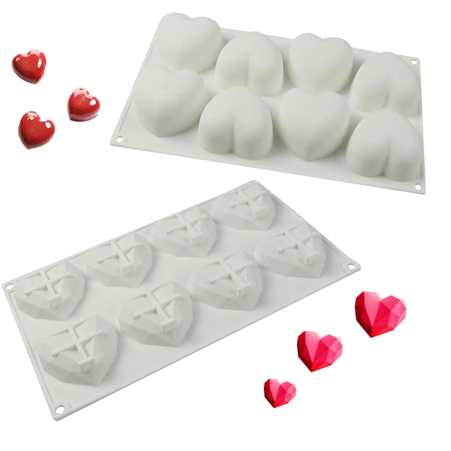 heart cake molds 1