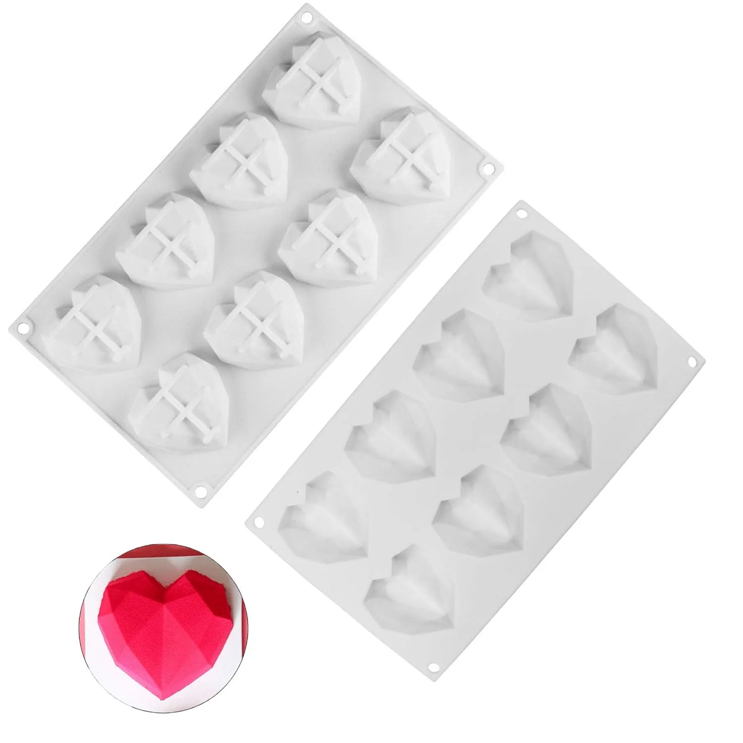 heart cake molds 2