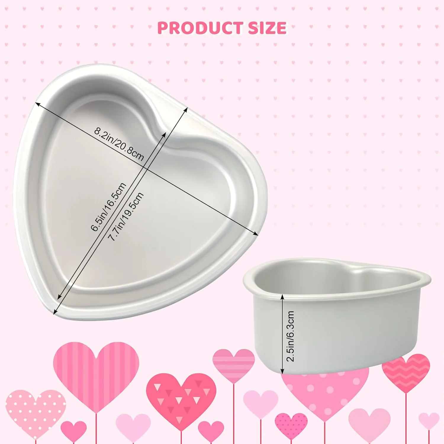 heart cake pan baking 2