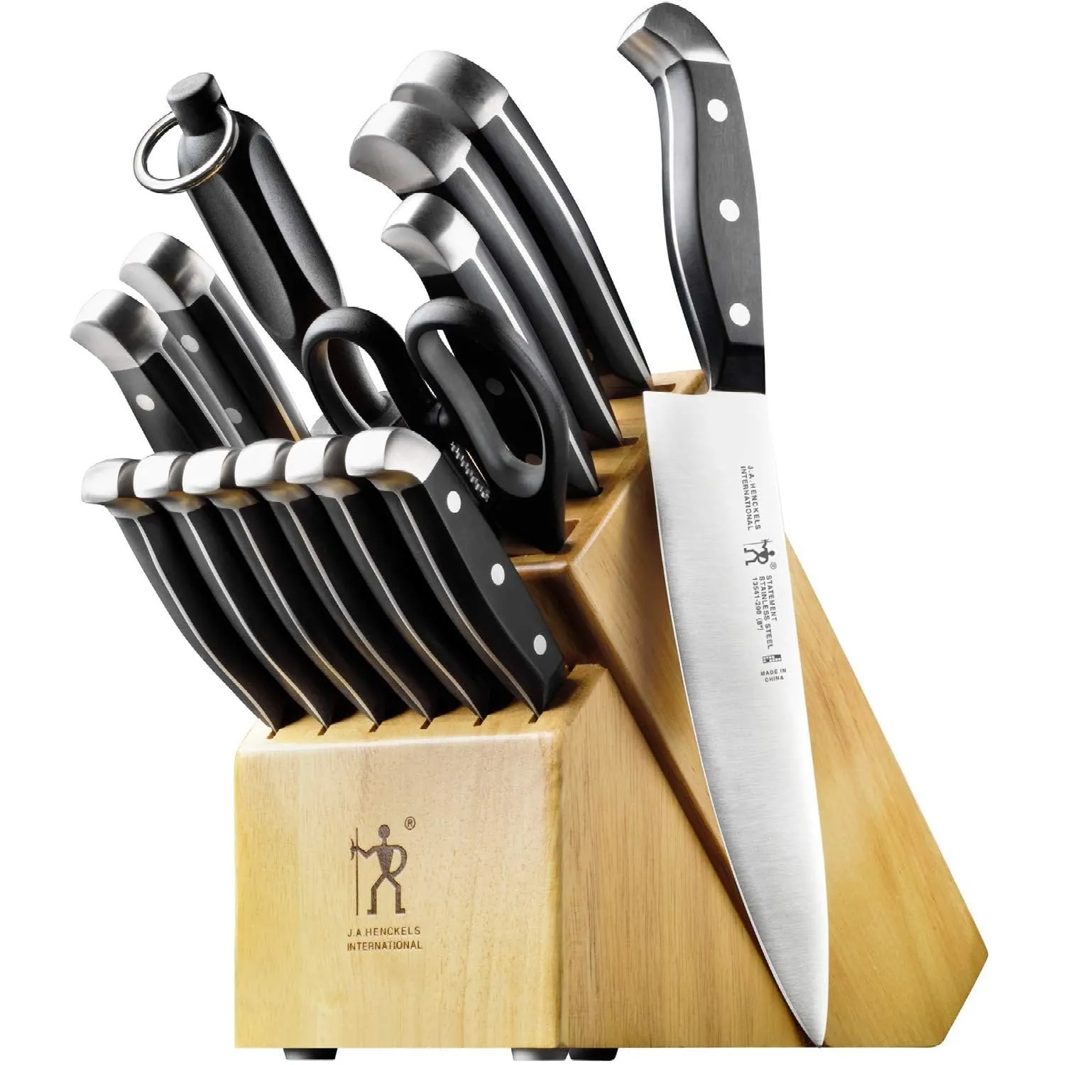 henckels knife block set 1